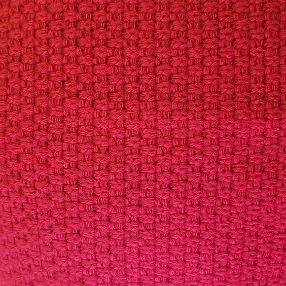 Red Knit Blazer Cardigan - Picture 4 of 8